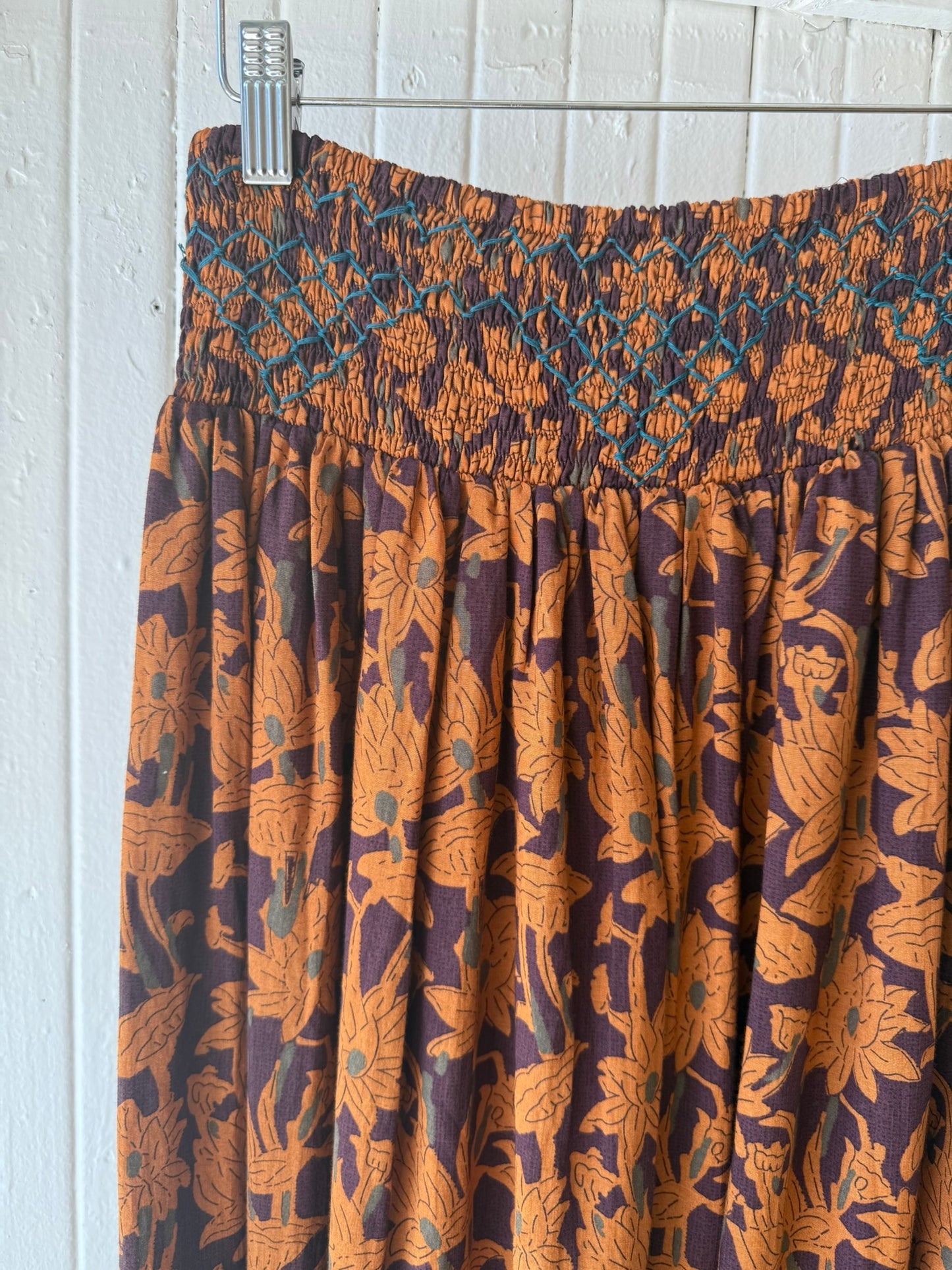 Mia Maxi Skirt - Orange