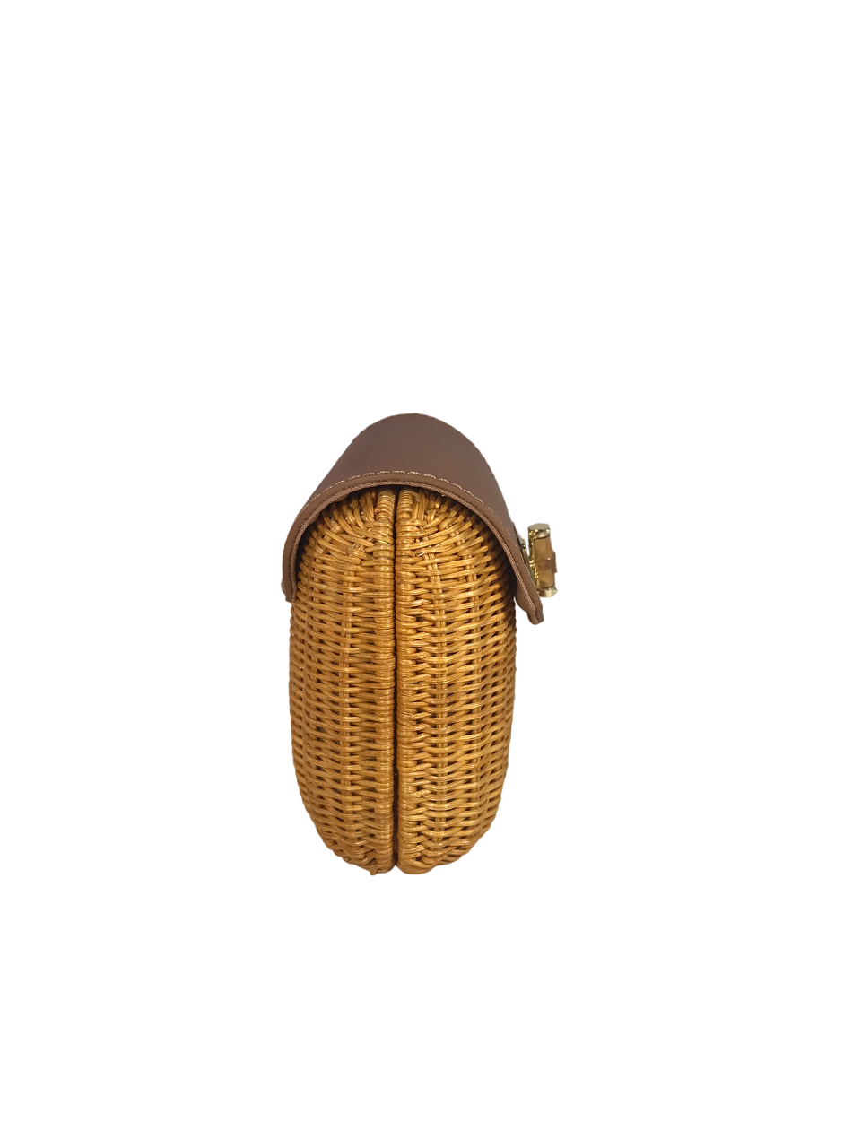 Thayla Rattan Clutch Bag