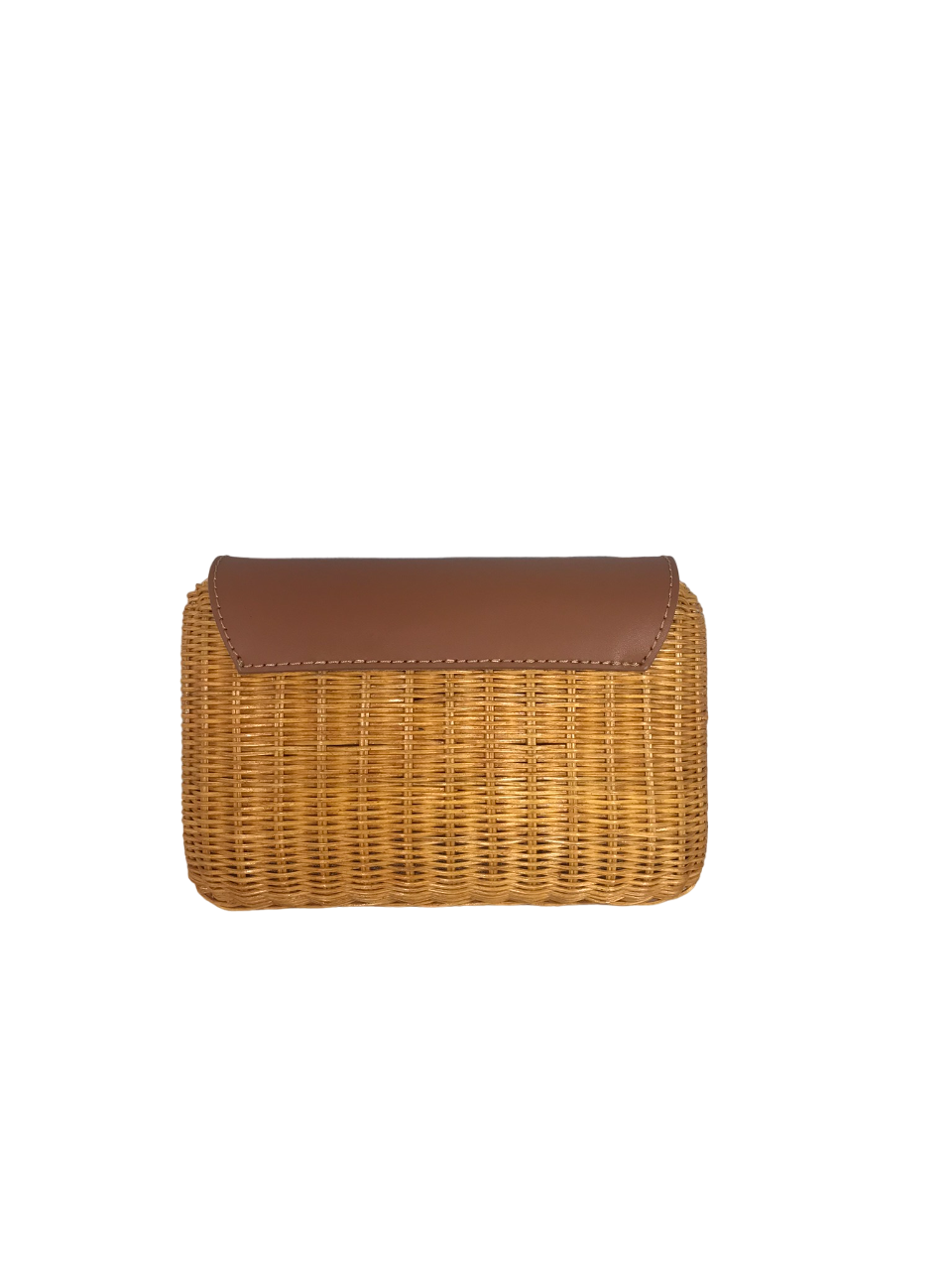 Thayla Rattan Clutch Bag
