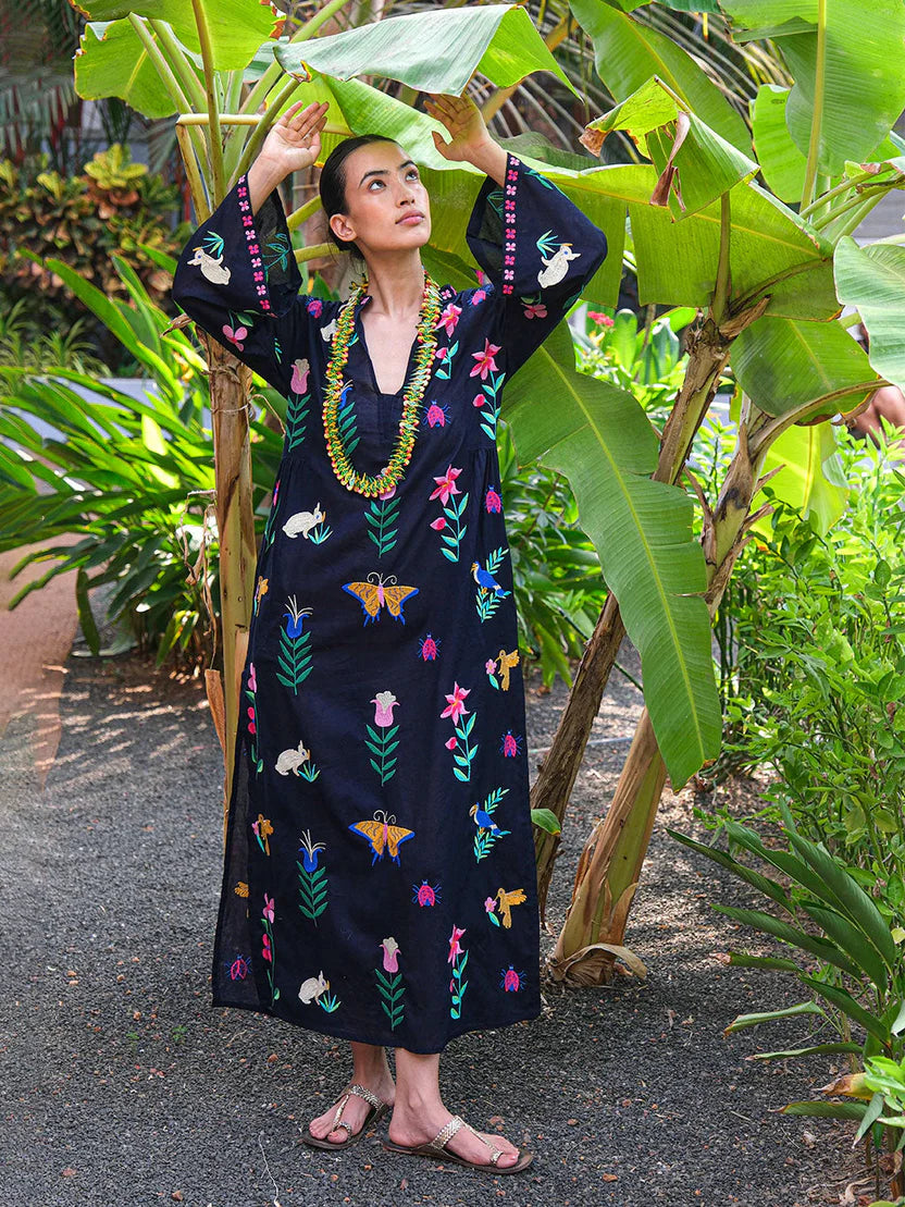 Blue Opal Kaftan