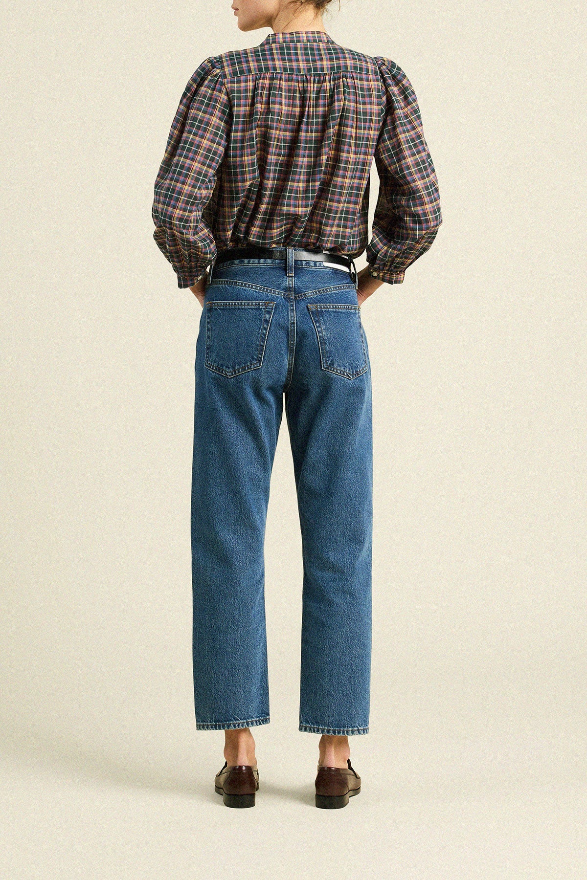 Clara Blouse - Prisma Plaid