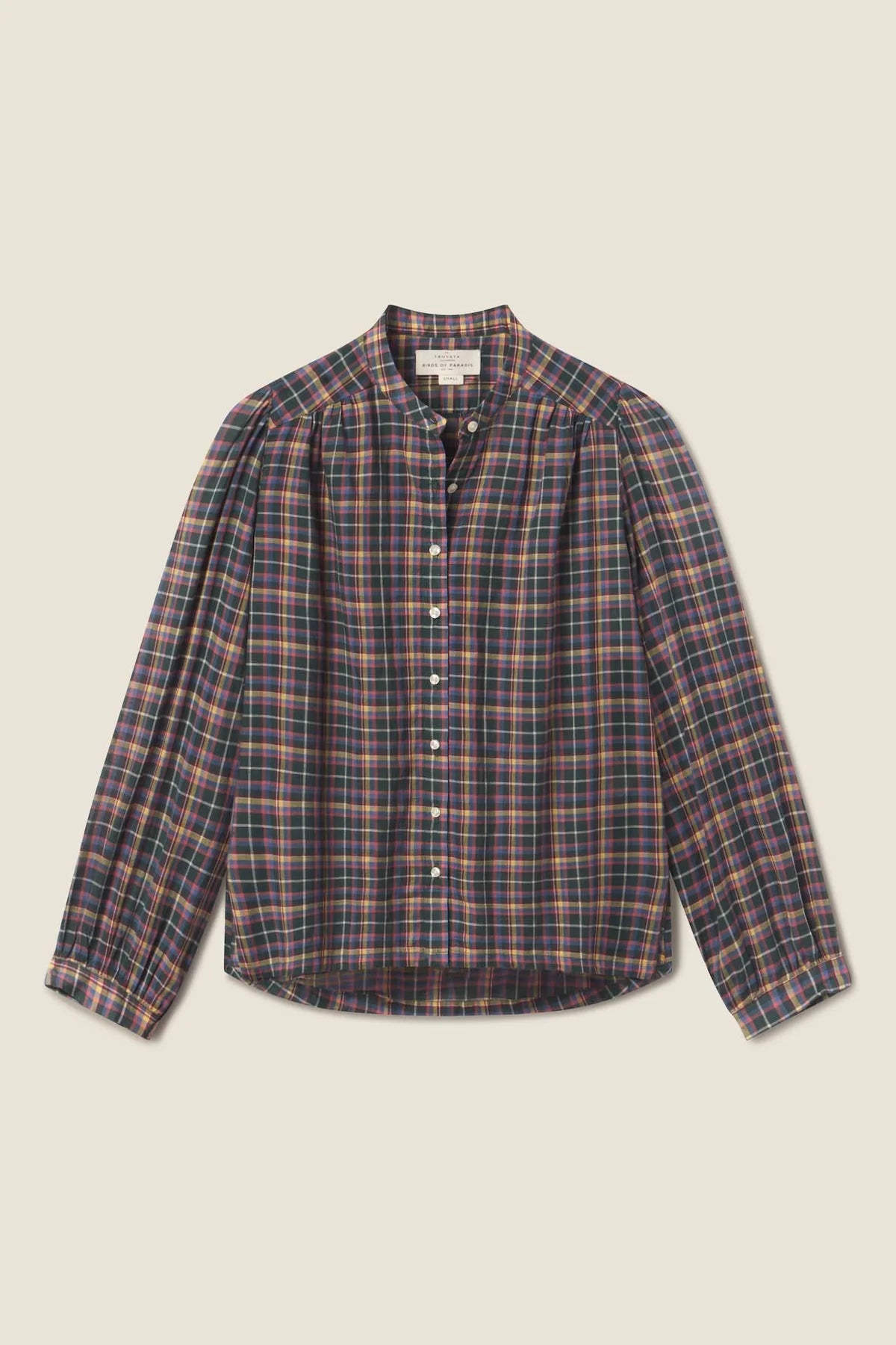 Clara Blouse - Prisma Plaid