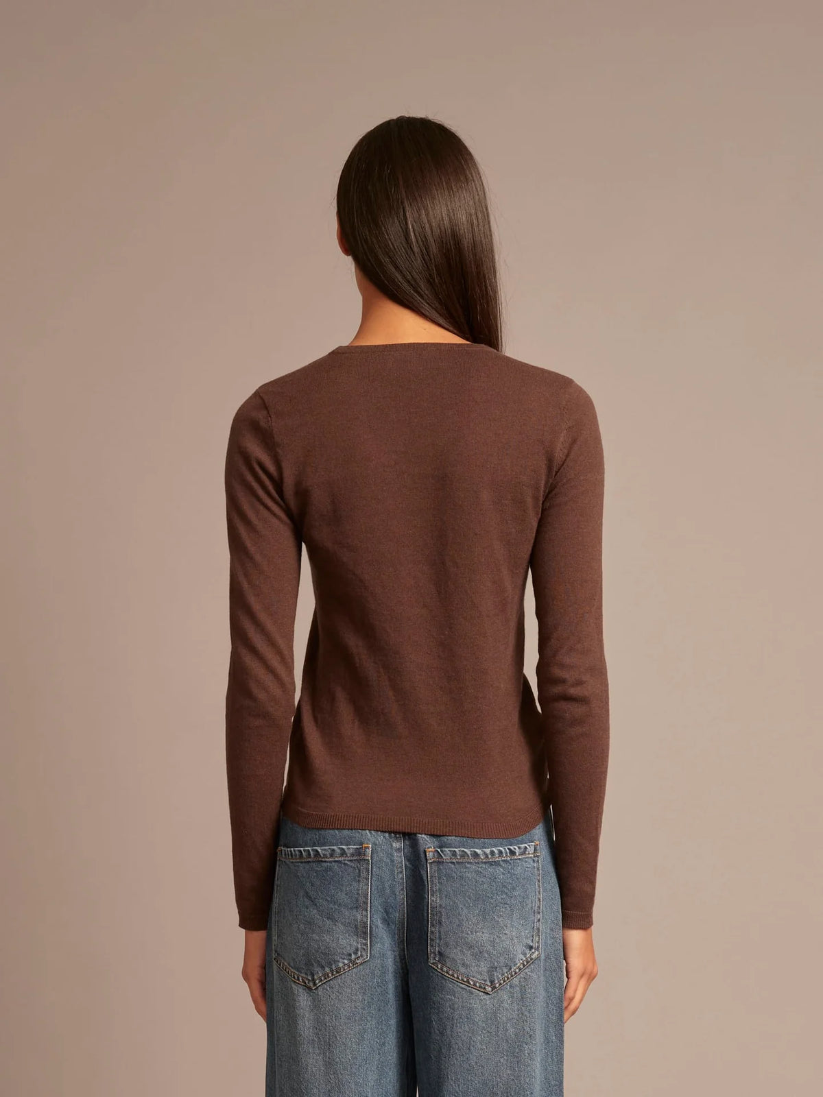 Crewe Sweater - Brown