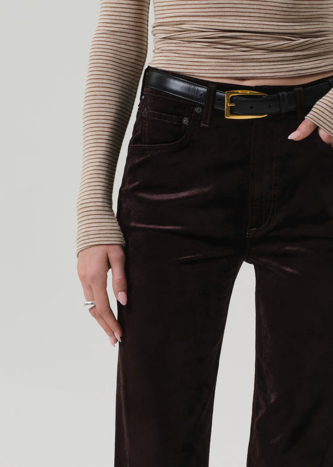 Delfina Straight Velvet