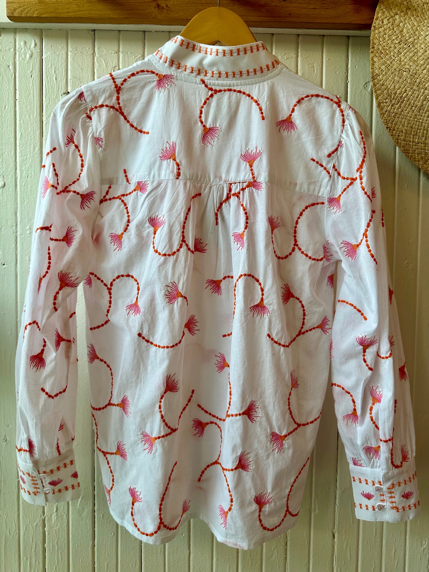 Juniper Berry Blouse - Dandelion Embroidery