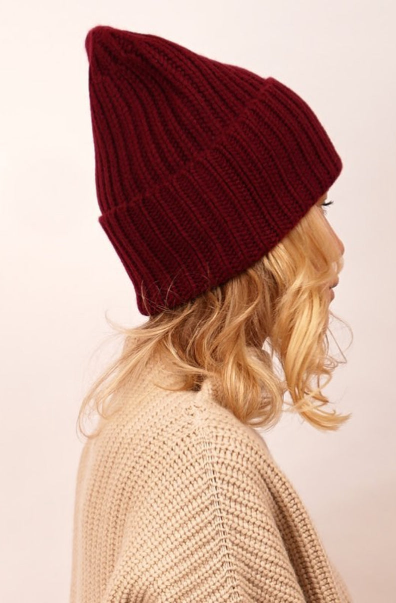 Sailor Beanie - Maroon