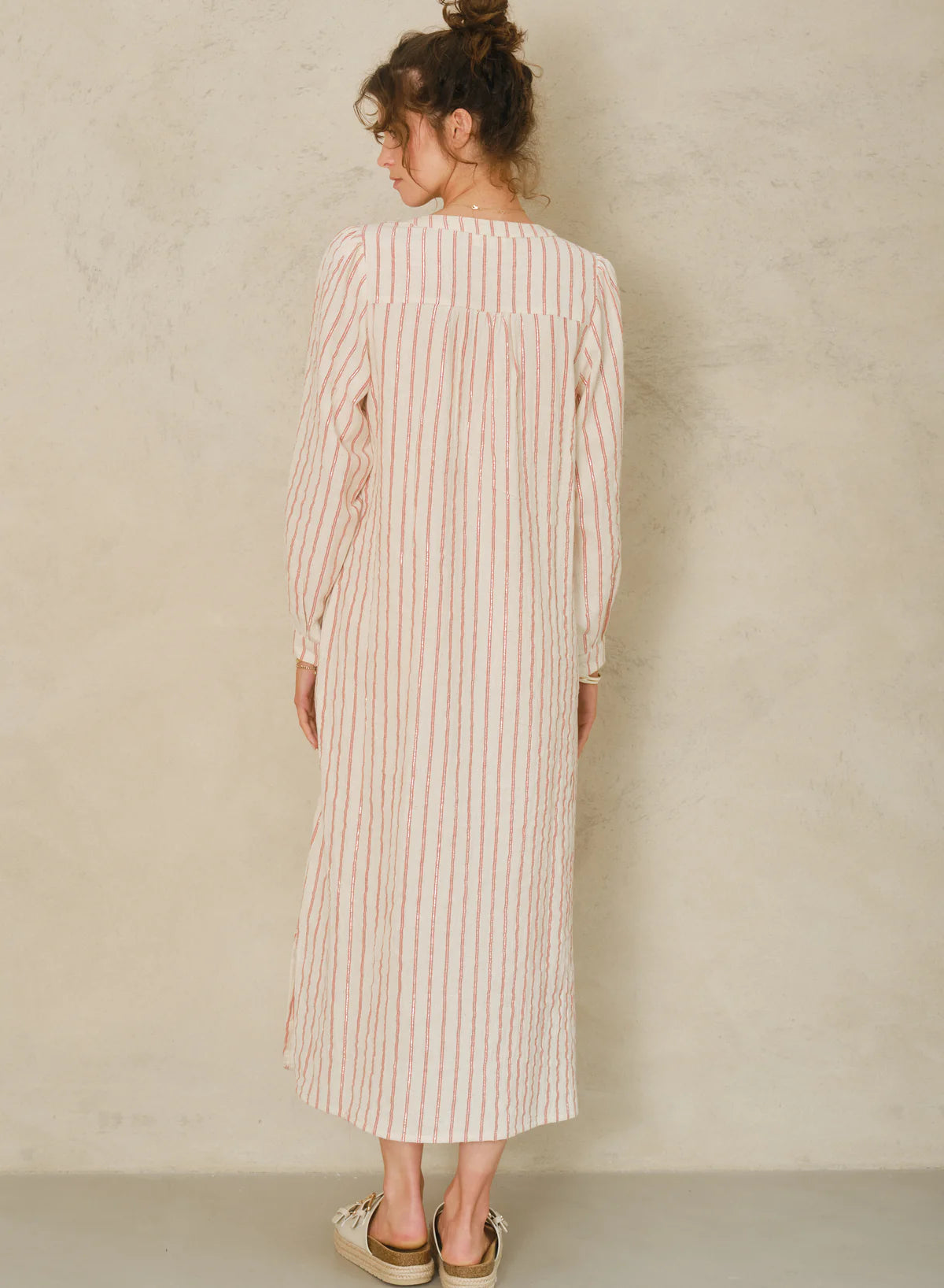 Myra Striped Kaftan