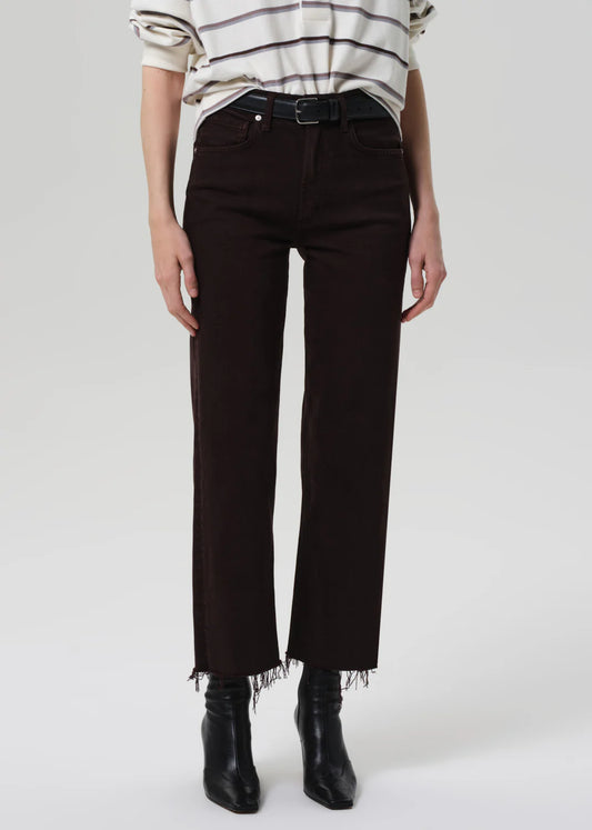 Palma Straight Raw Hem