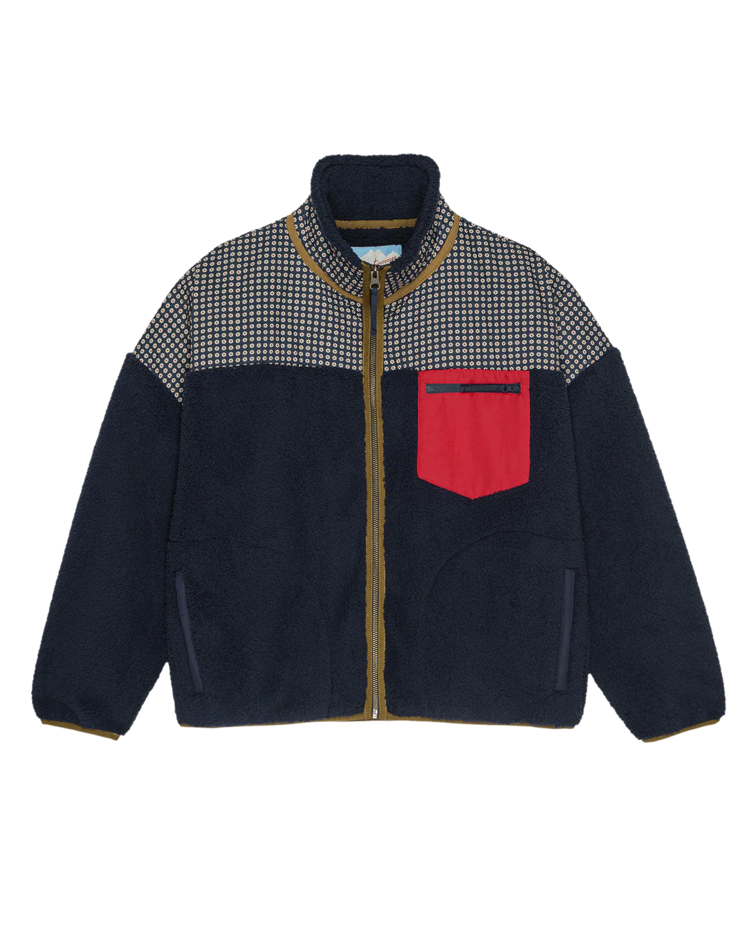 Print-Mix Plush Terrain - Full-Zip