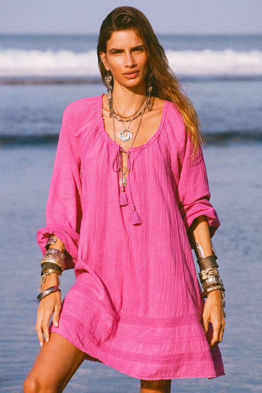 Serendipity Lace Tunic Dress *