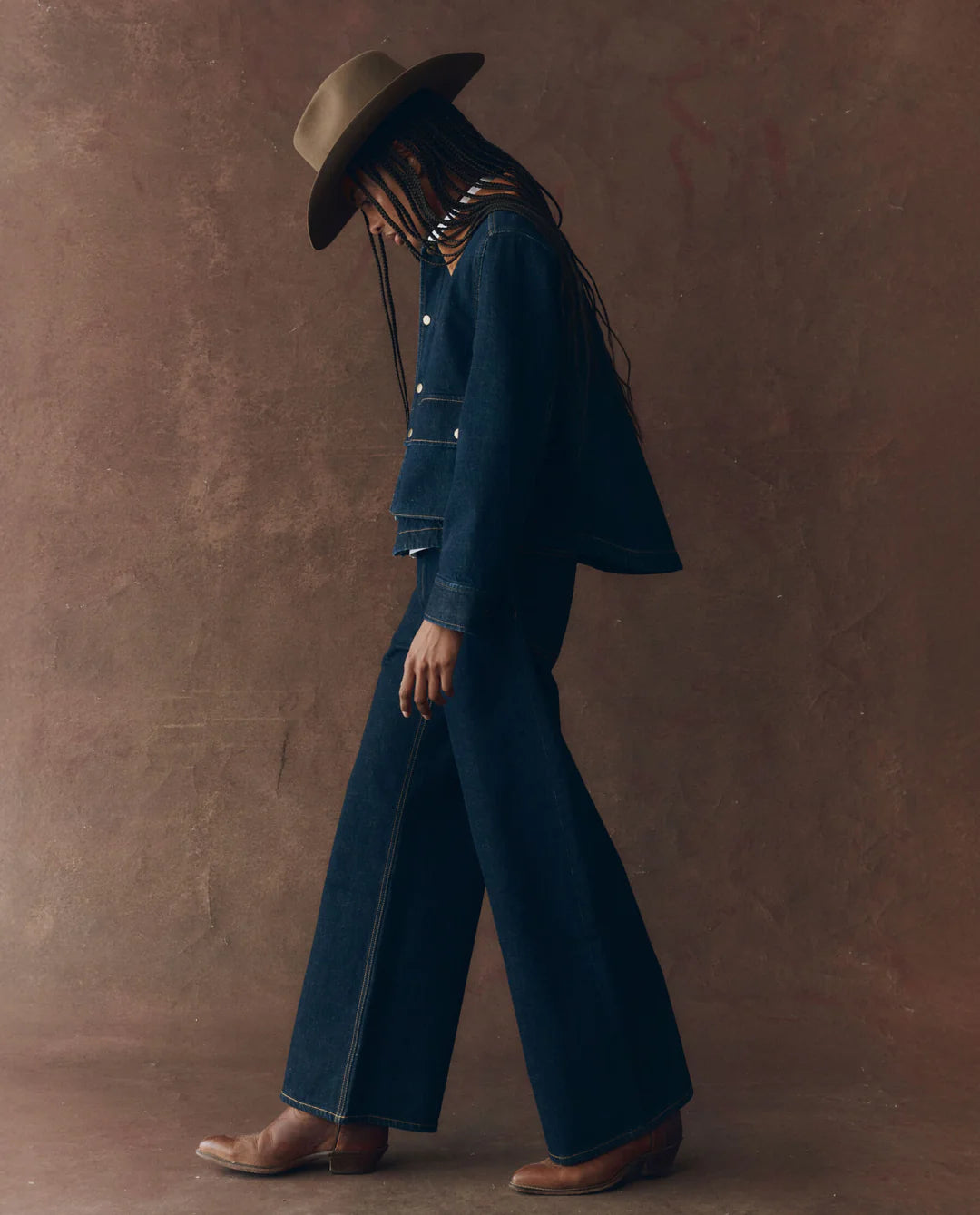 Denim Swingy Jacket