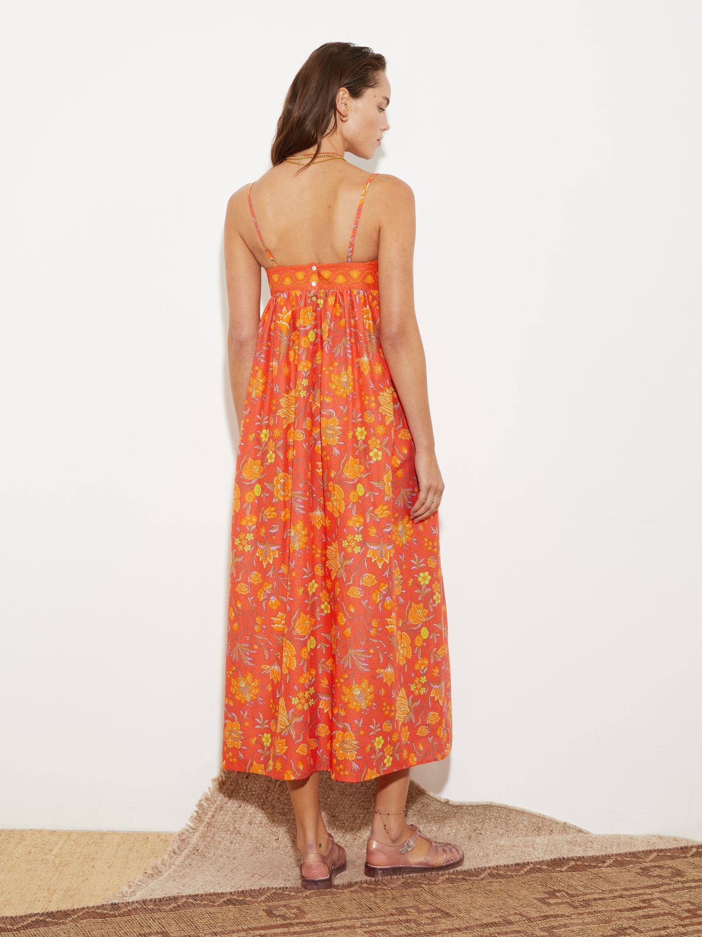 Alvita Strappy Maxi Dress