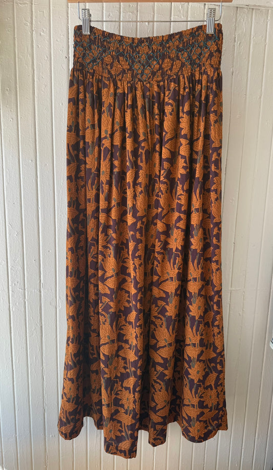 Mia Maxi Skirt - Orange