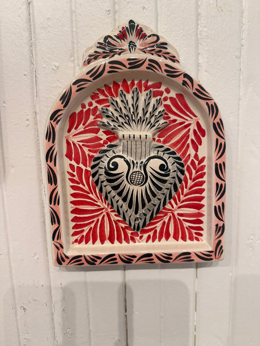 Ceramic wall Decor with heart
