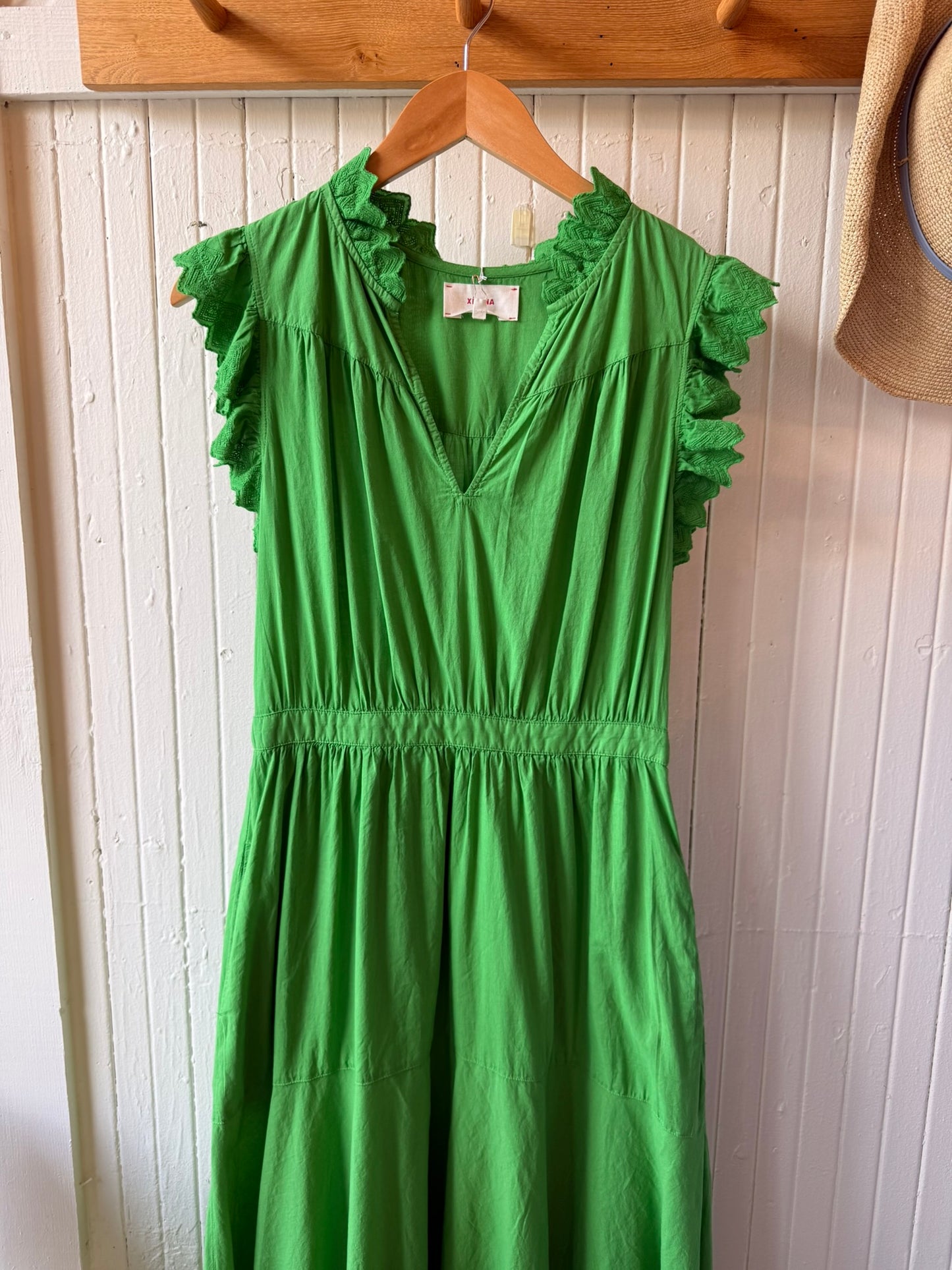 Xirena Green Britta Dress