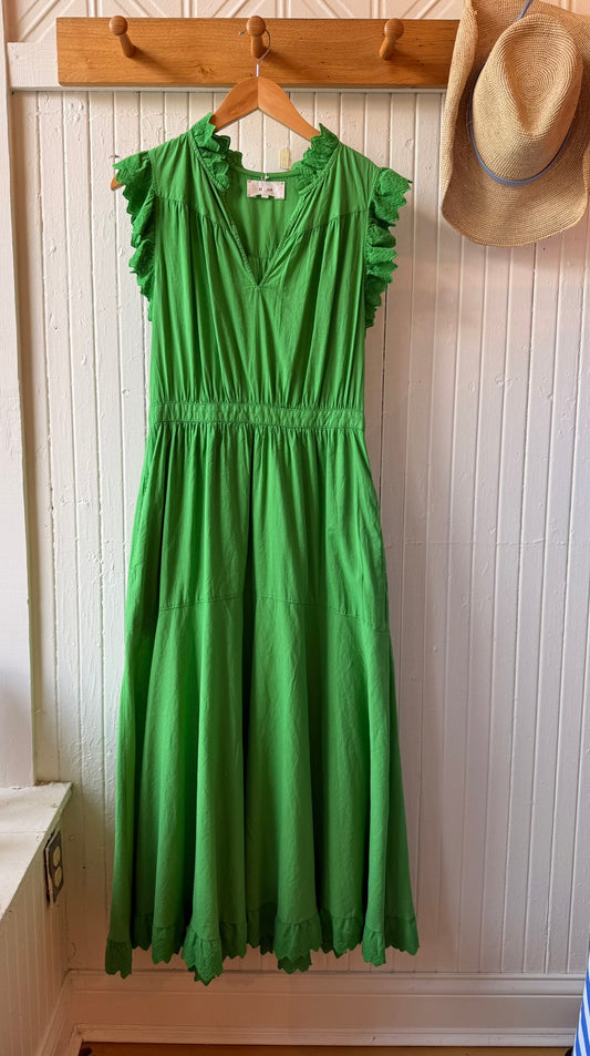 Xirena Green Britta Dress