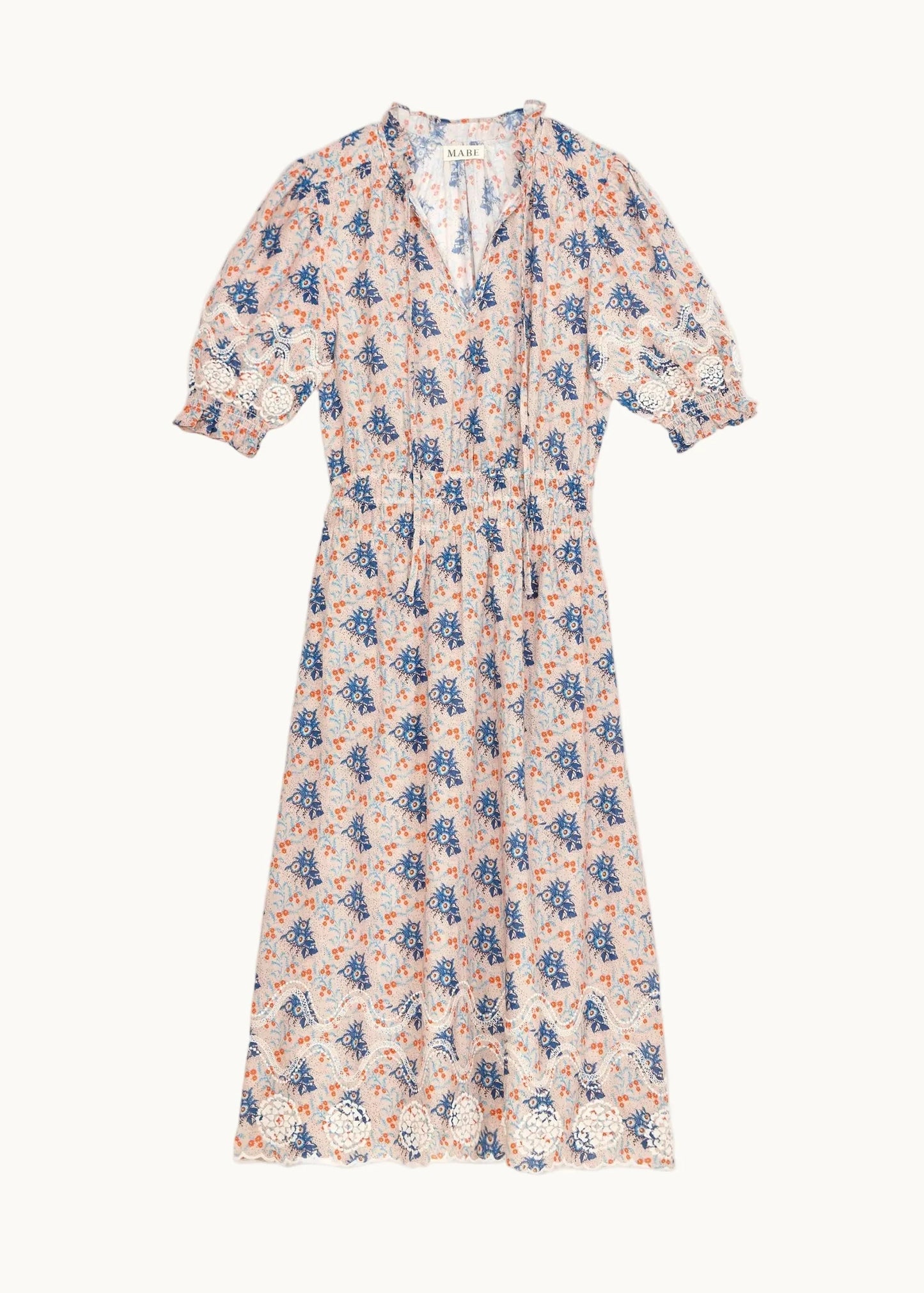 Aster Print Midi Dress