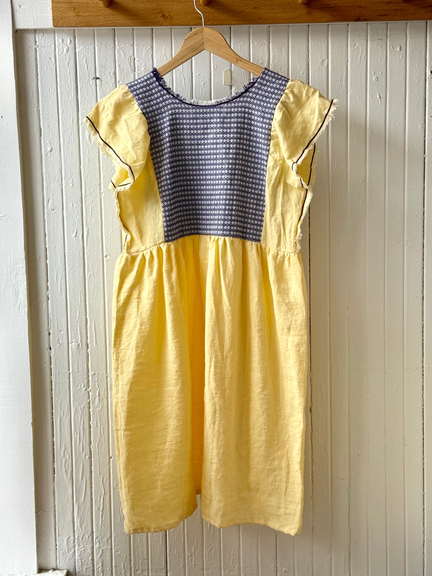 Jilly Short Dress Yellow