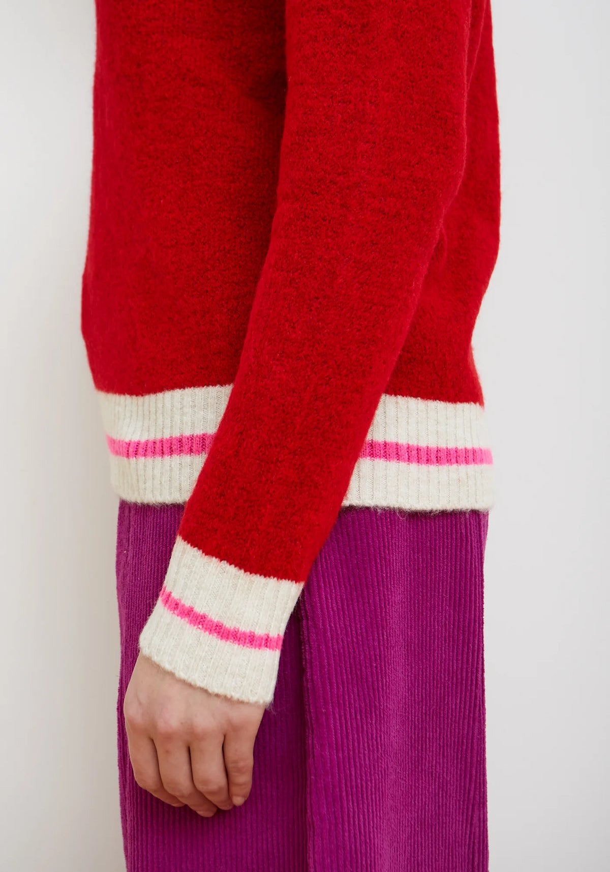 Jersey Berry Sweater