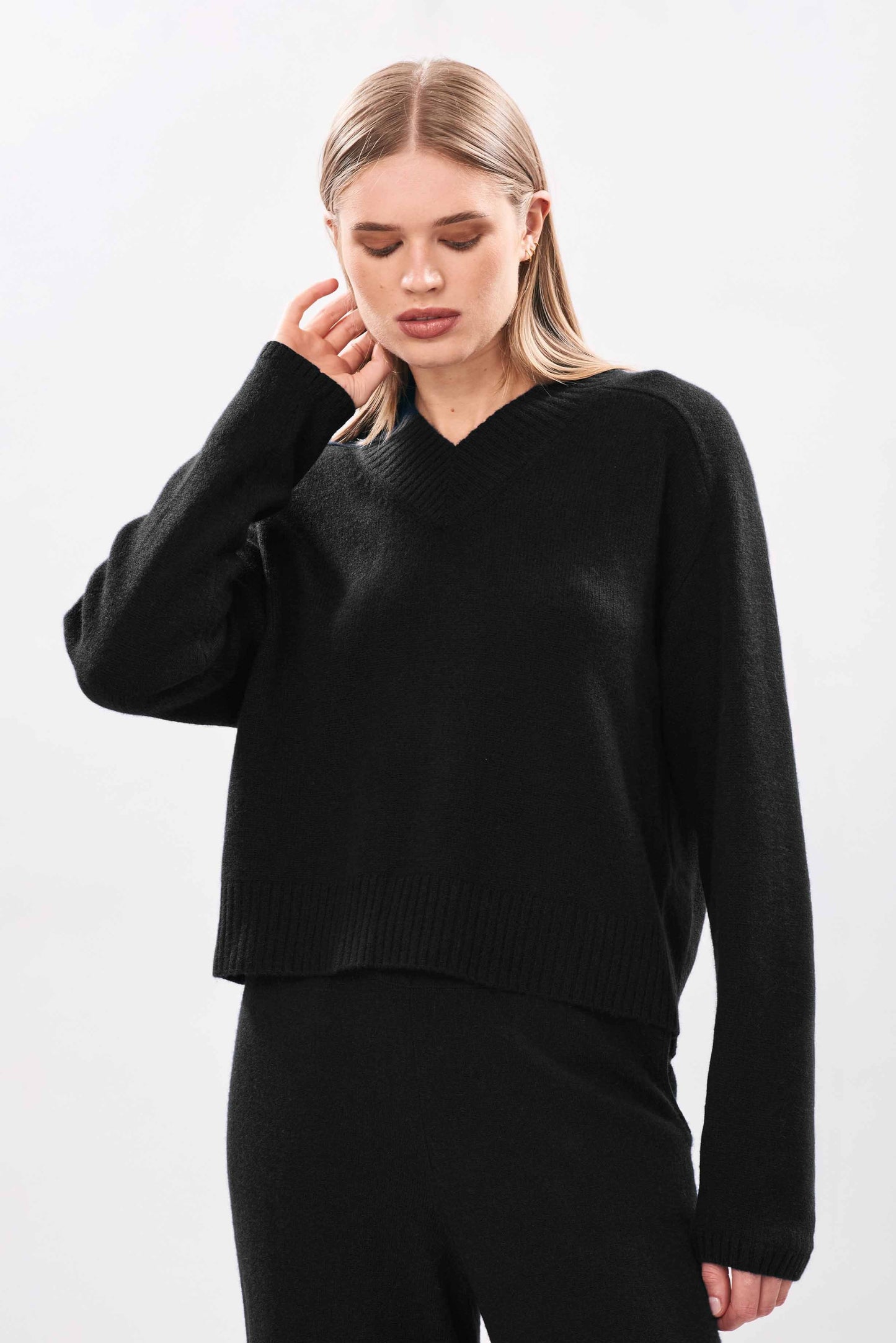 Oversized V-Neck Sweater