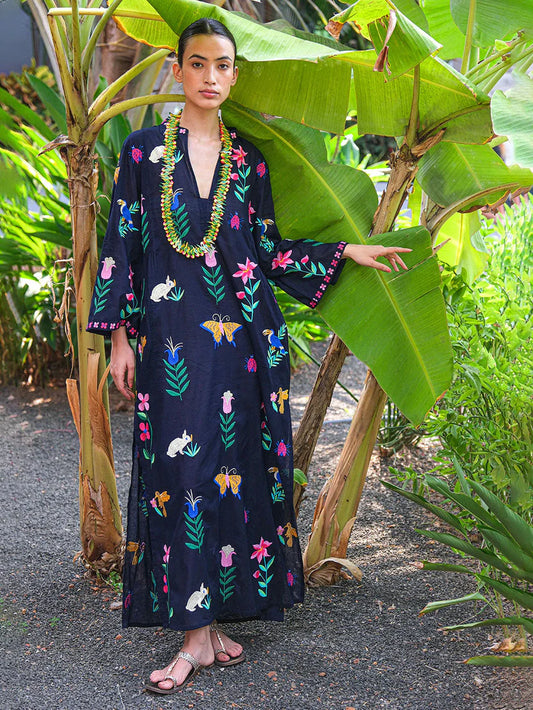 Blue Opal Kaftan