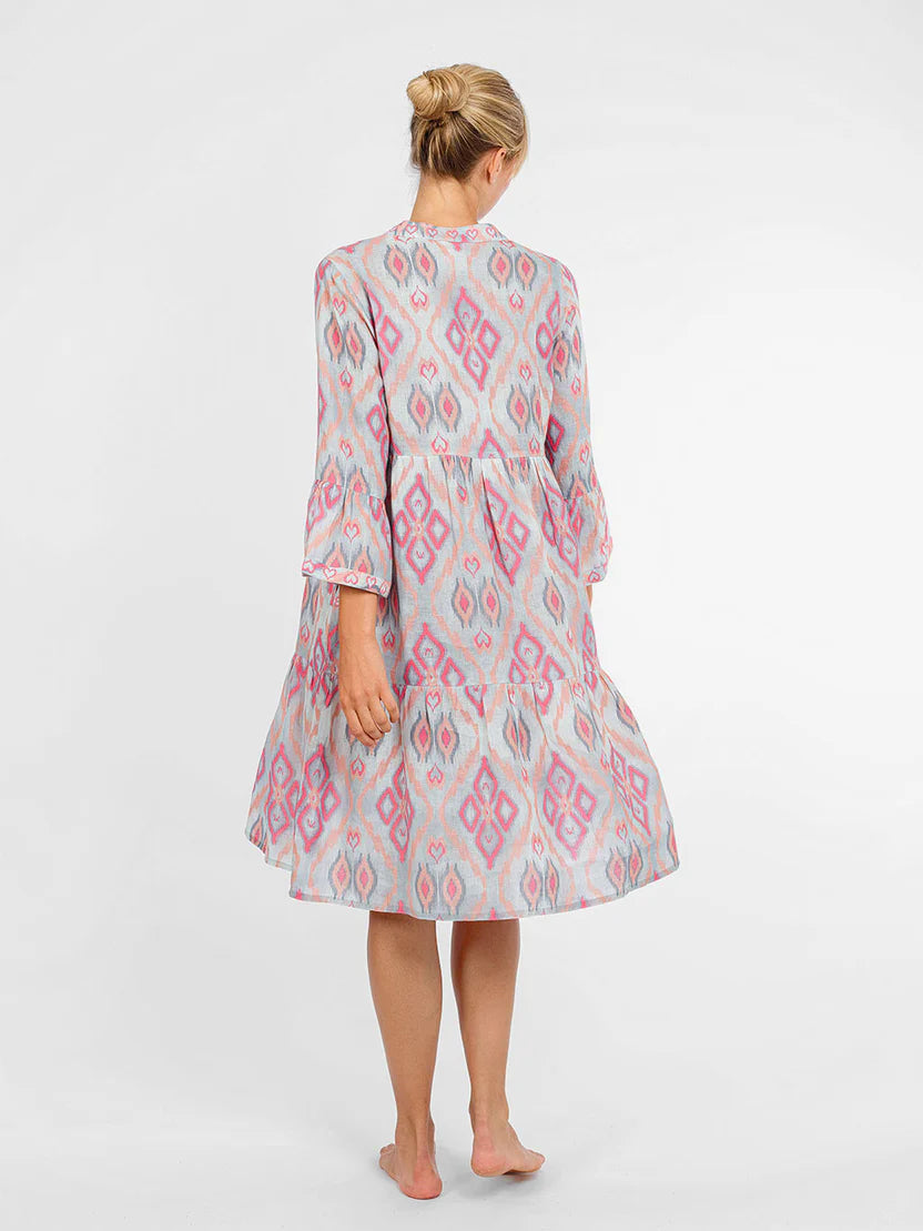 Nimo Borage Dress - Ikat Sorbet