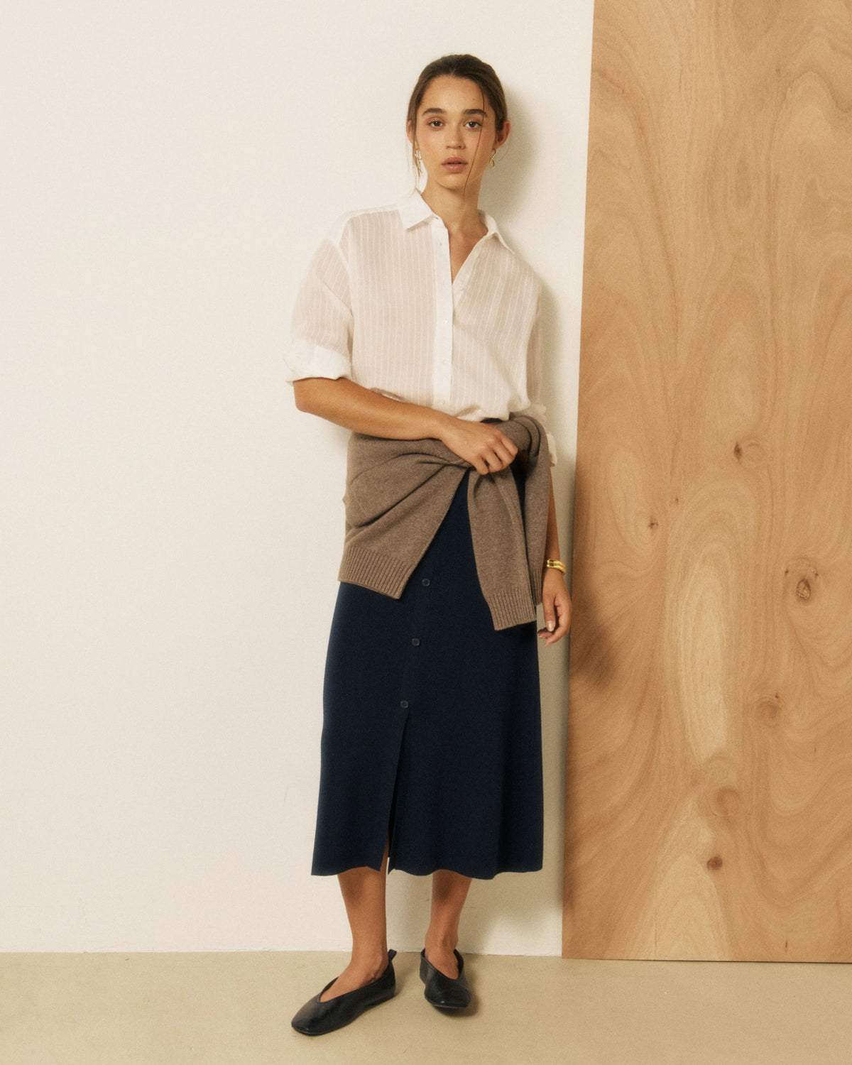 Cinema Shirt - Woven White