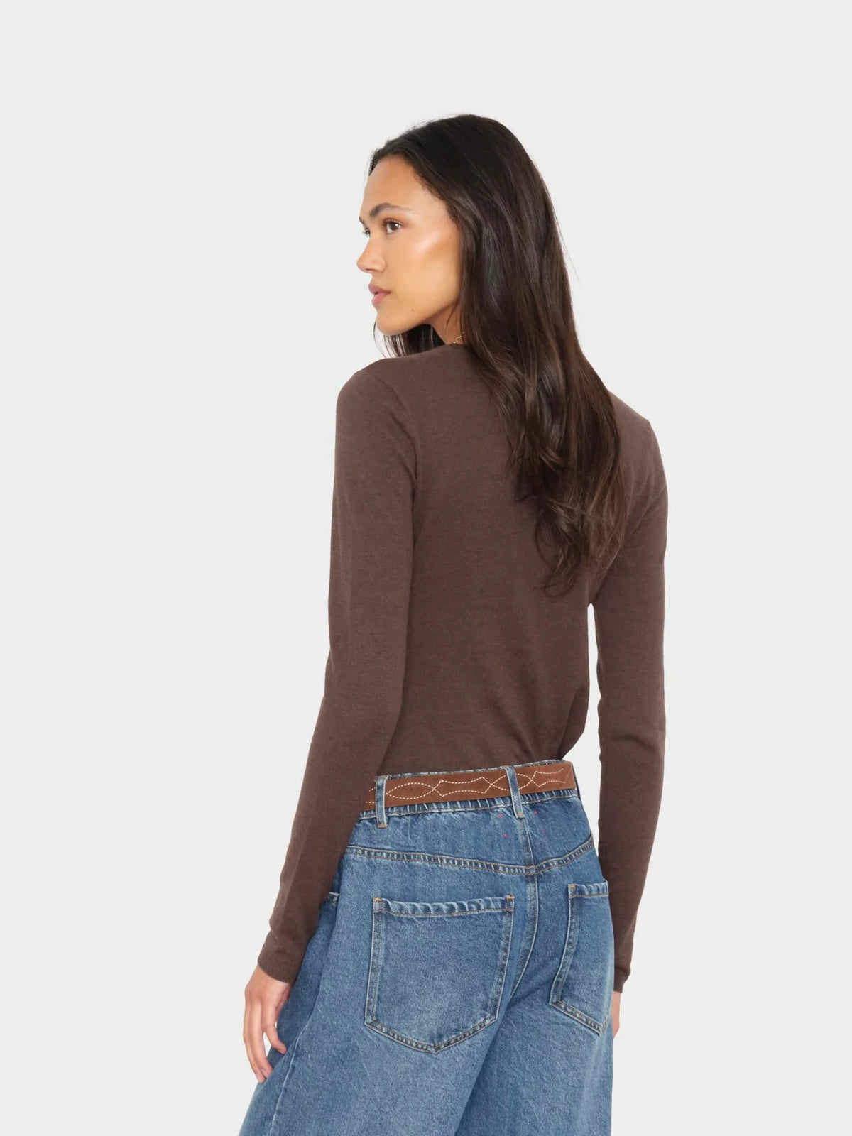 Crewe Sweater - Brown