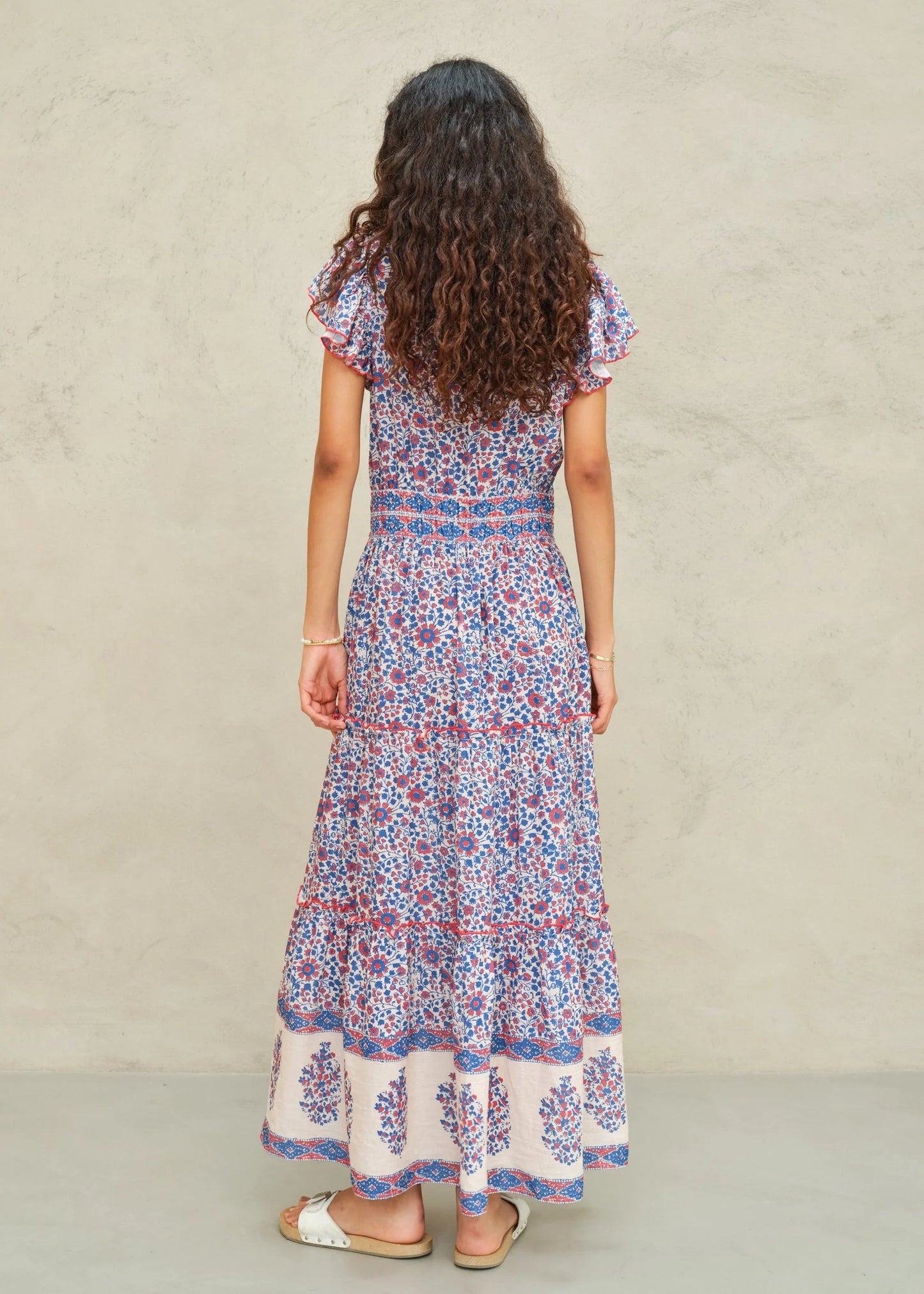 Della Print Maxi Dress