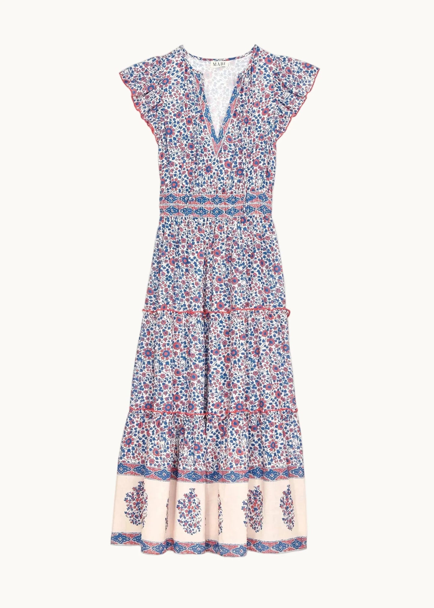 Della Print Maxi Dress