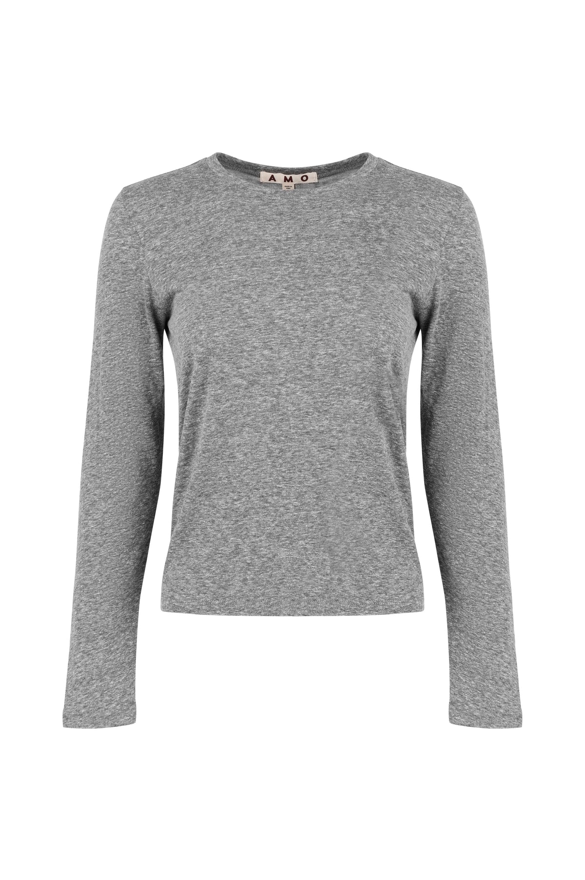 Drew Long Sleeve Tee - Dark Grey