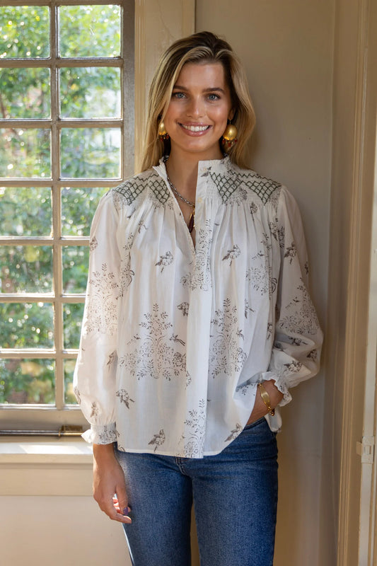 Eve Embroidered Blouse