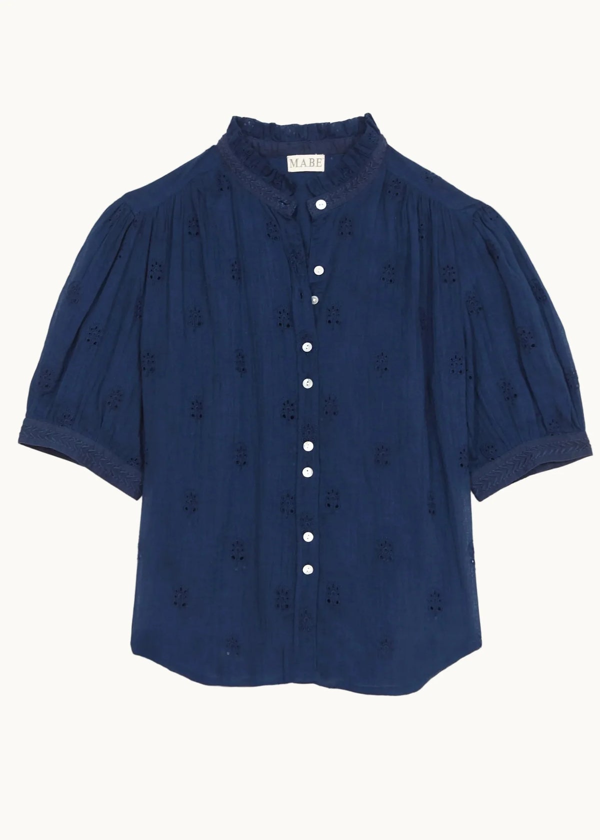 Frani Frani Top White or Blue – CambridgeMercantile