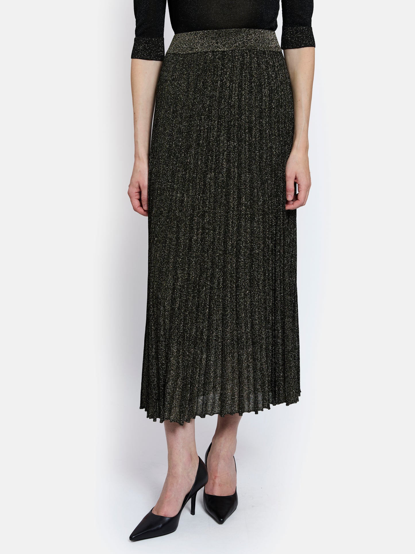 Gala Skirt - Black/Gold