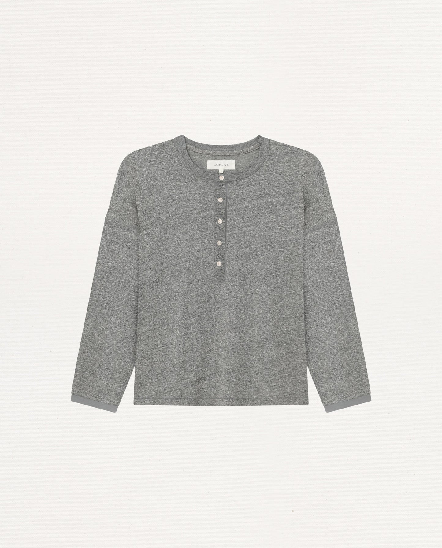 The Shrunken Henley - Grey