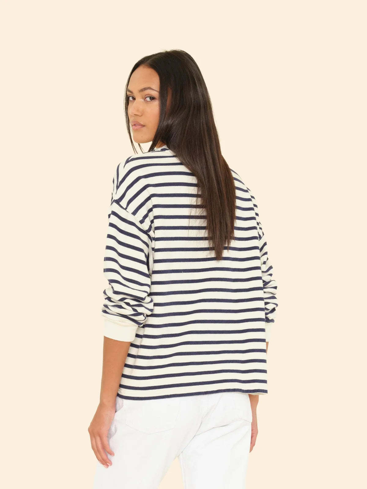 Honor Striped Sweatshirt