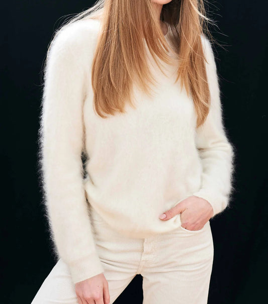 Cashmere Brushed Crew