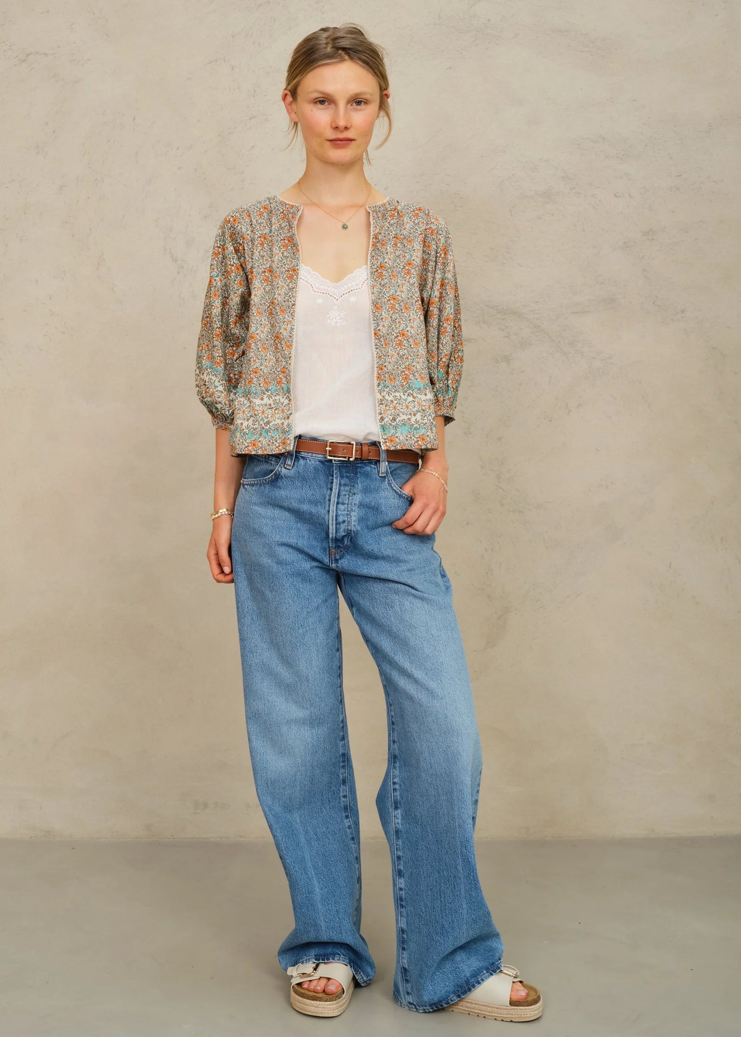 Jaci Print Jacket