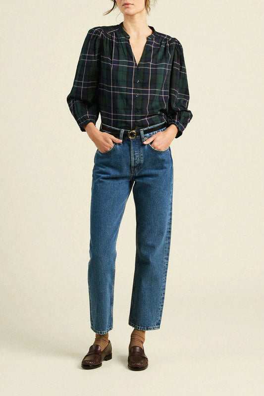 Maisey Blouse Windsor Plaid