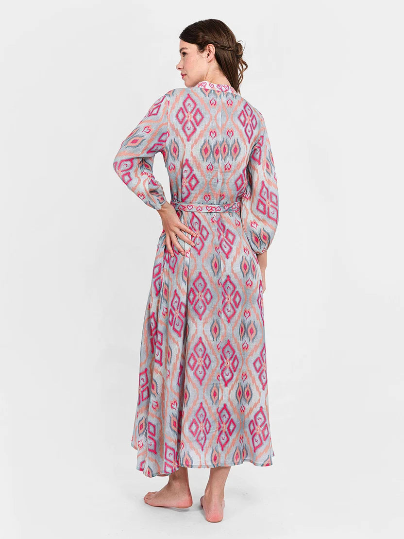 Nimo Marigold Dress - Ikat Sorbet