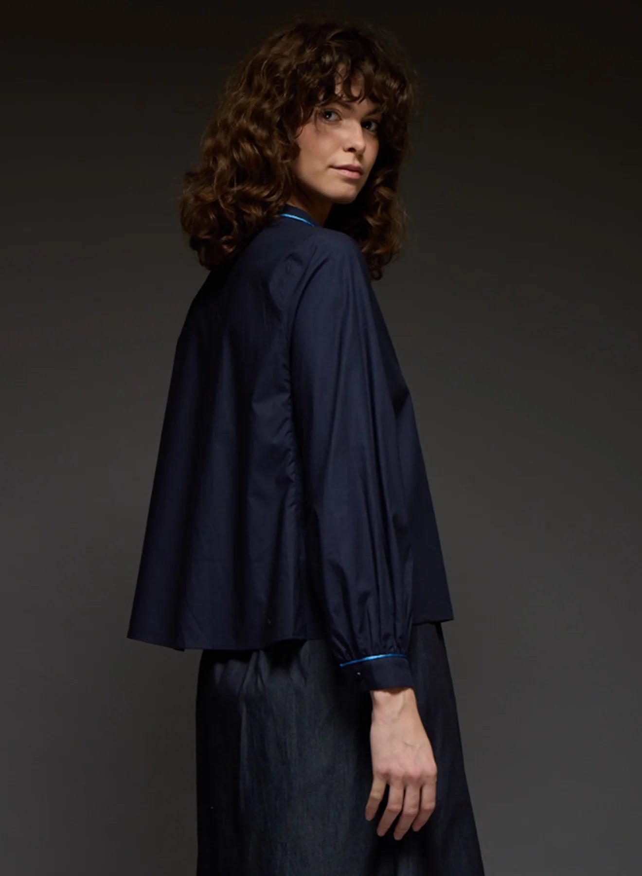 Martine Button Down Blouse