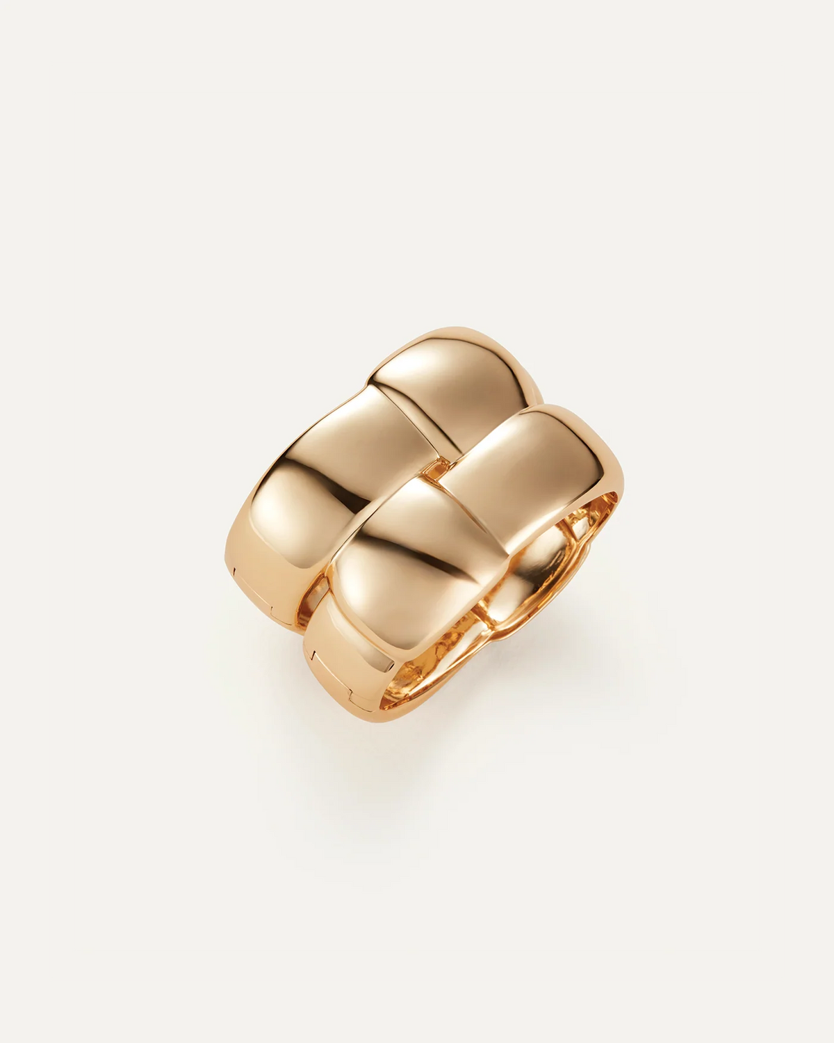 Jenny Bird Mega Woven Bracelet - Gold or Silver