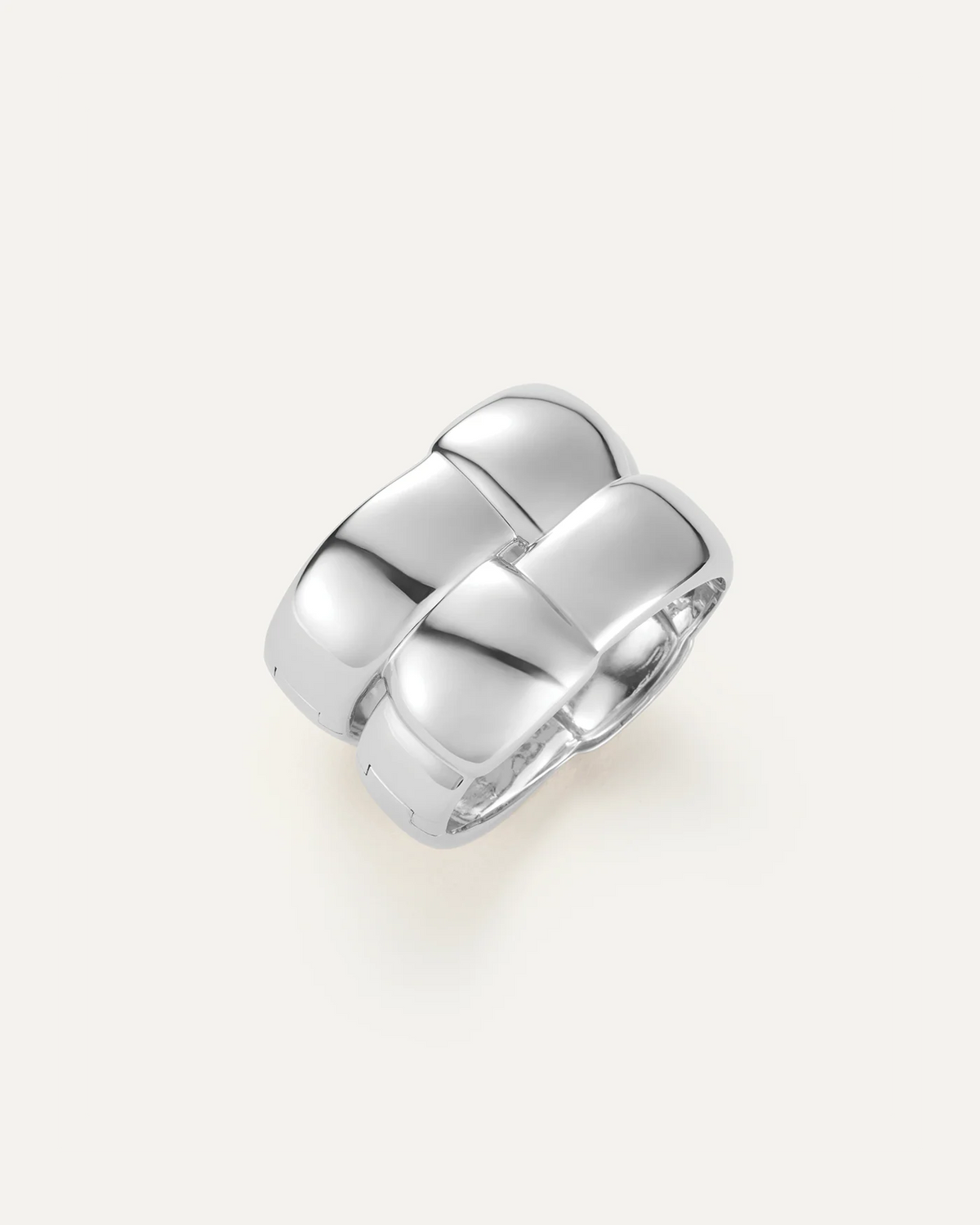 Jenny Bird Mega Woven Bracelet - Gold or Silver