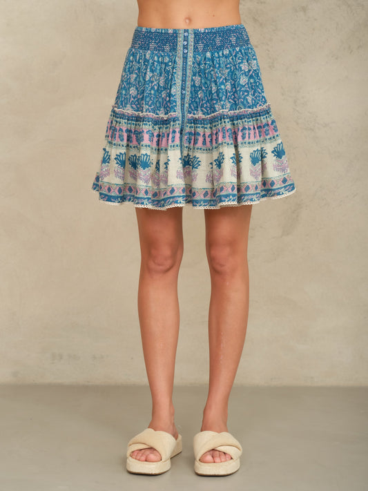 Milla Print Mini Skirt