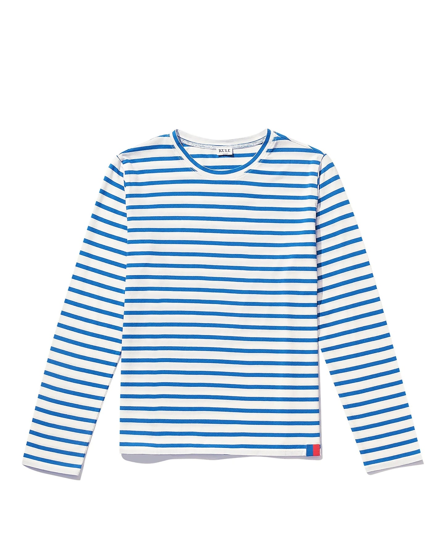 The Modern Long Sleeve - Royal/White