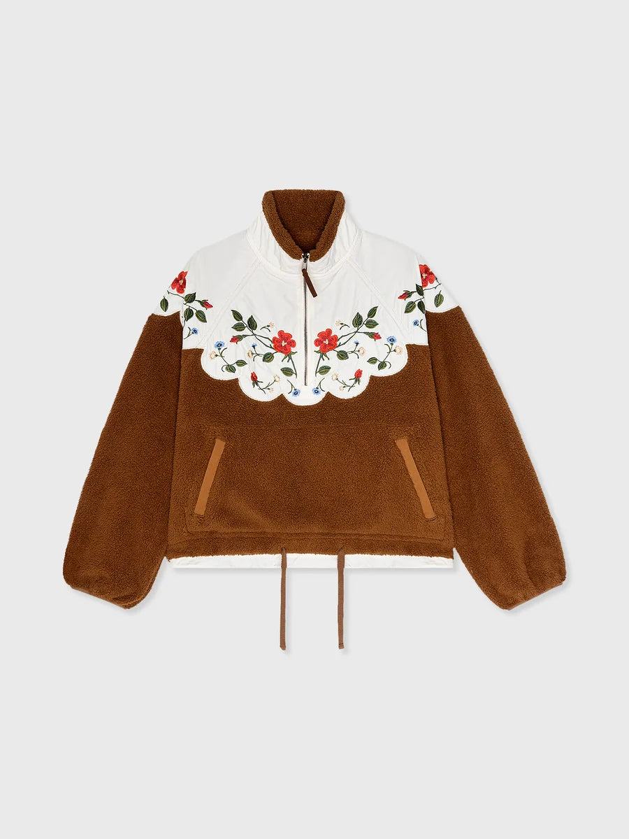 Plush Wildflower Pullover