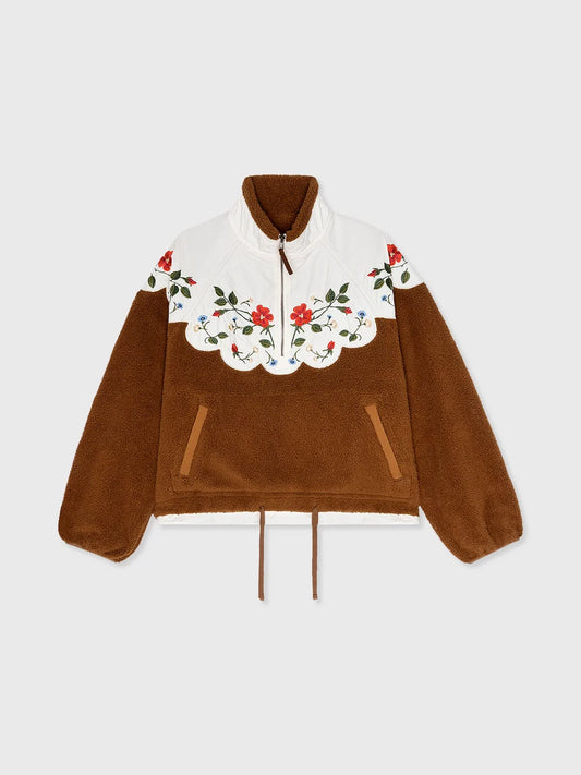 Plush Wildflower Pullover