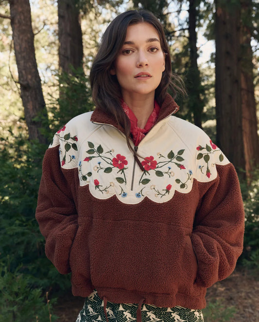 Plush Wildflower Pullover