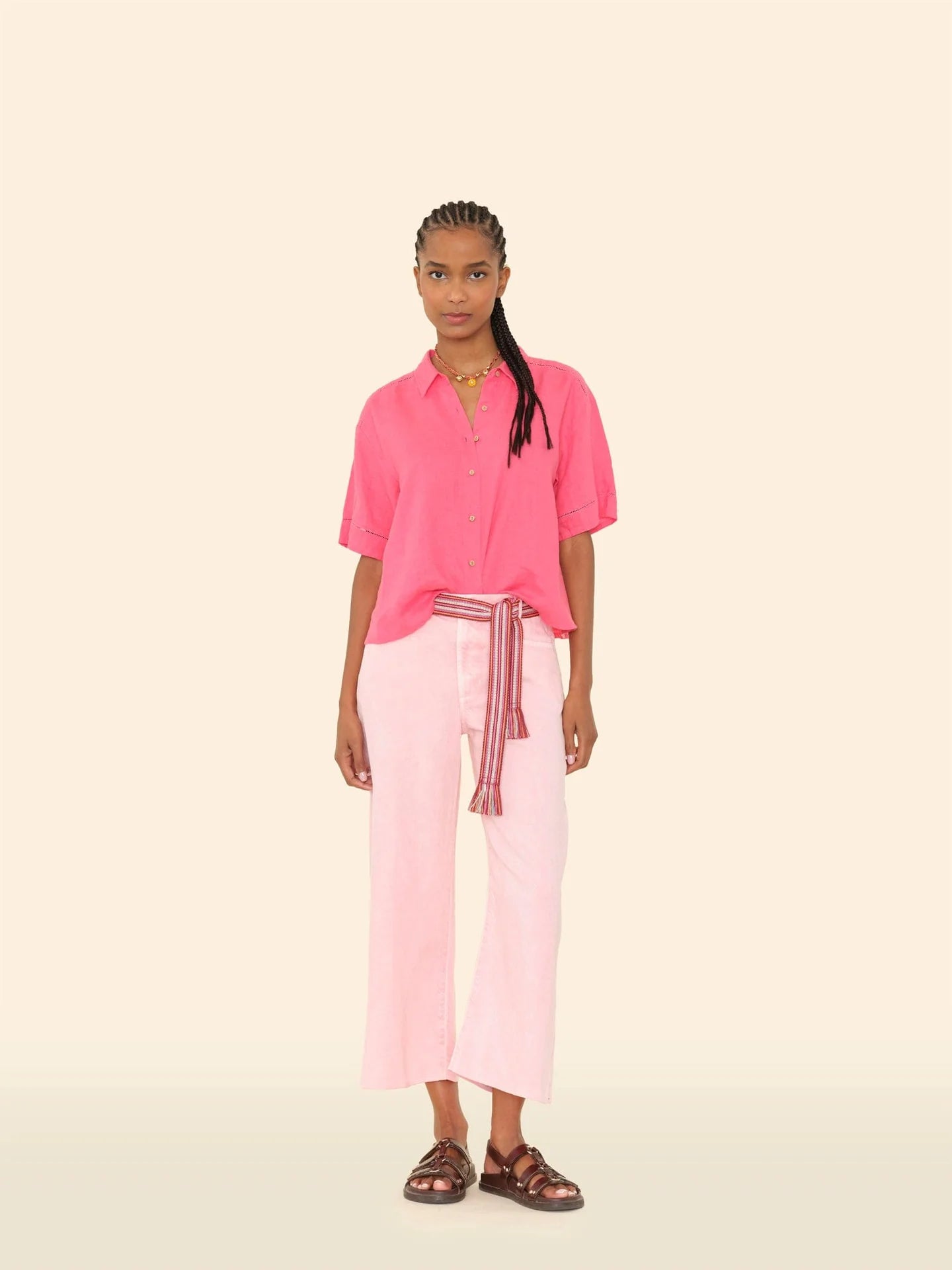 Pink Sand Rianne Denim Pant