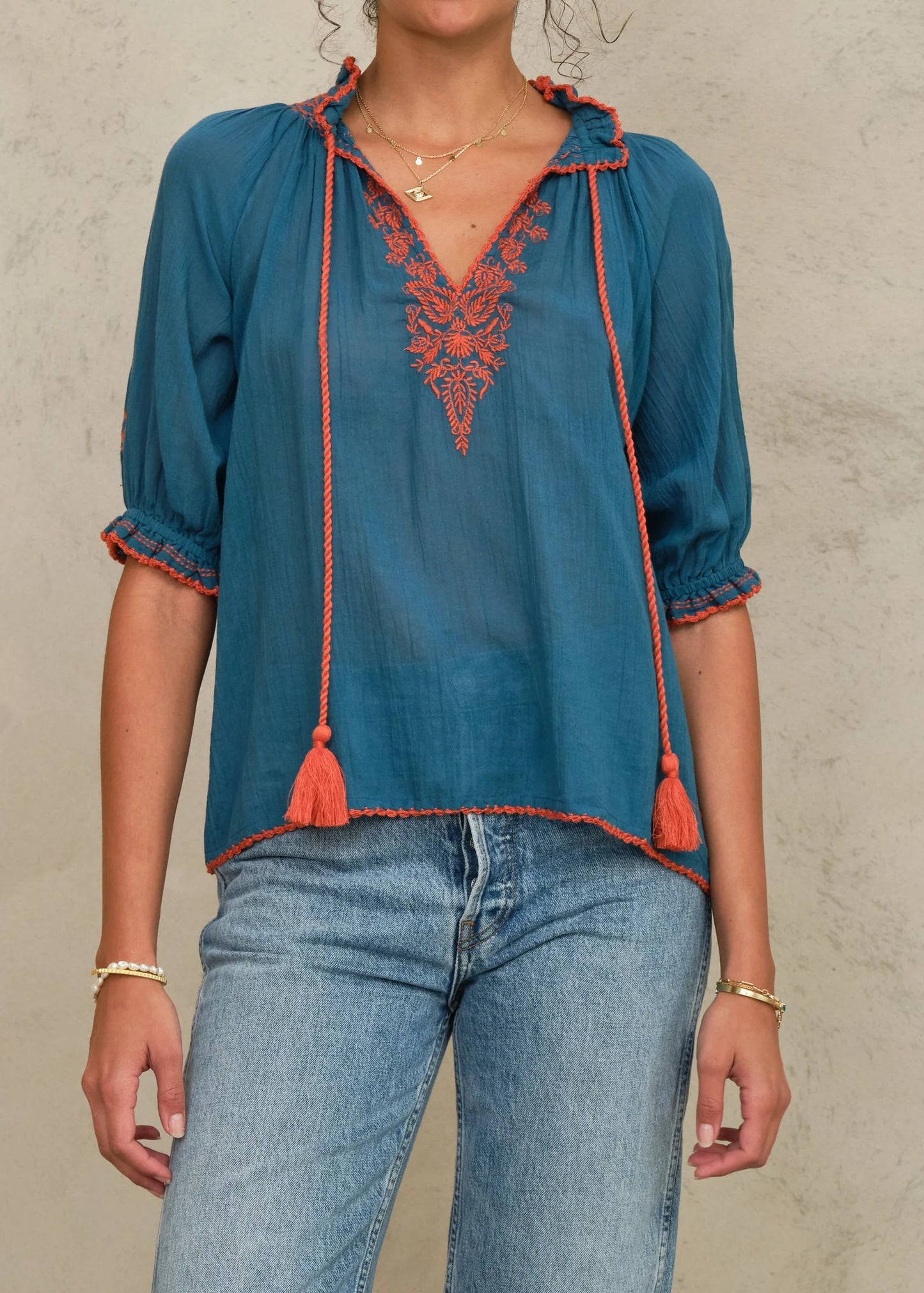 Talia Short Sleeve Top